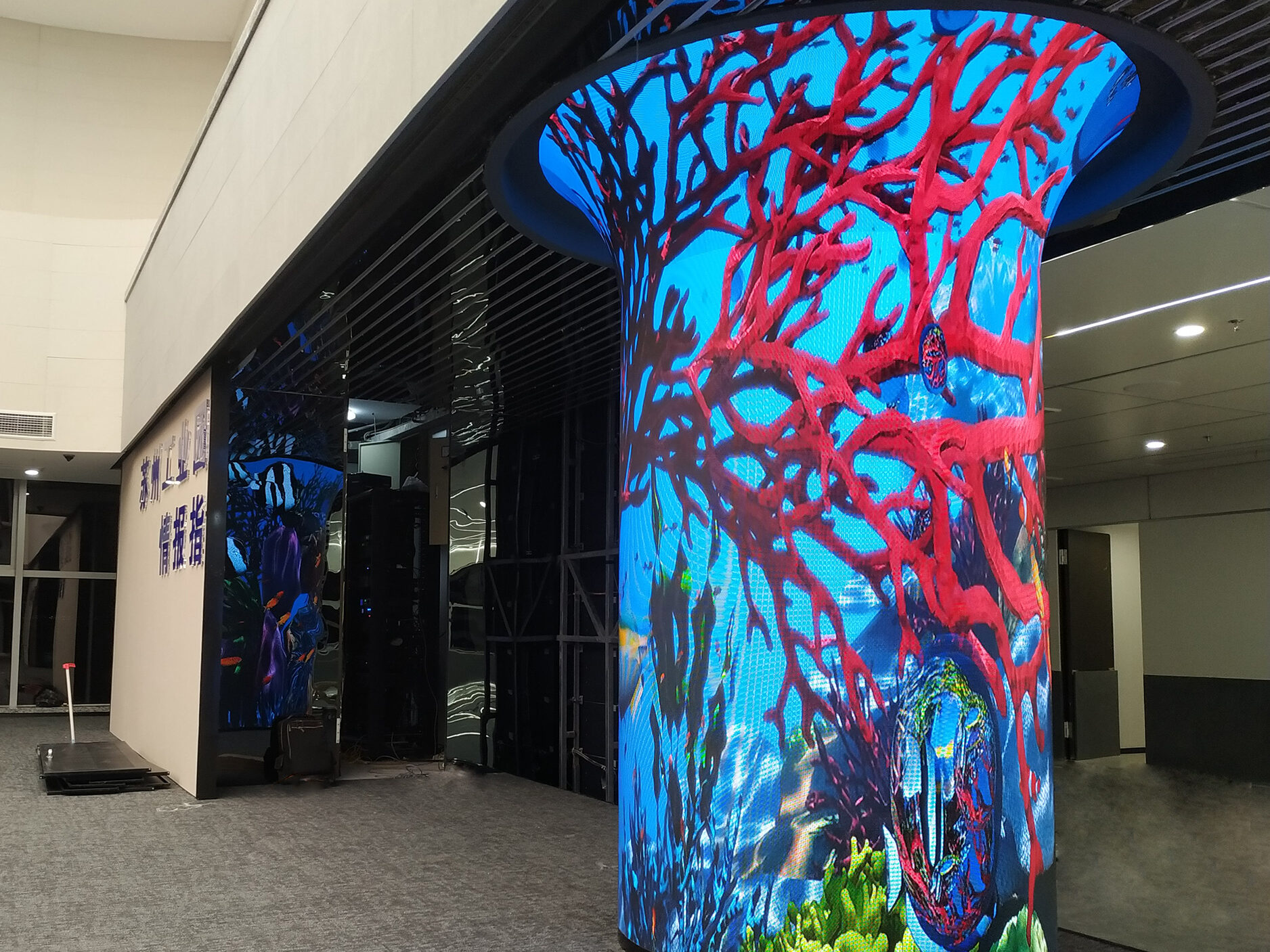 HR Series Flexible Screen – A Showroom in Zhejiang (1)