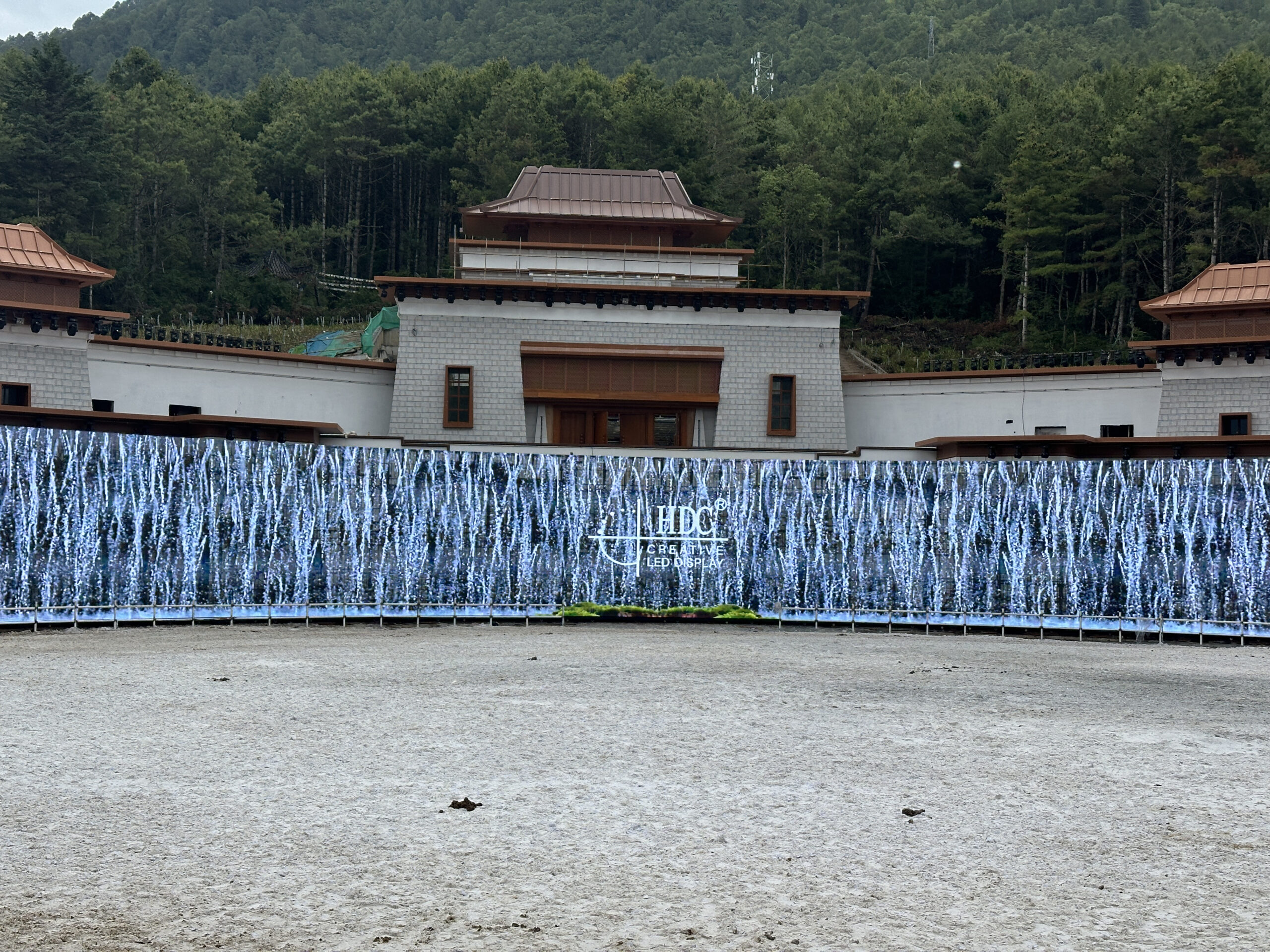 Outdoor Grille Screen – Scenic Area 2 in Kangding