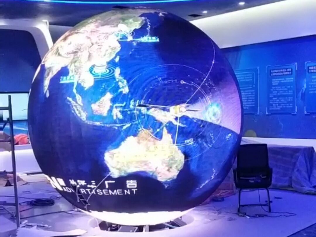 Spherical LED Display. (1)
